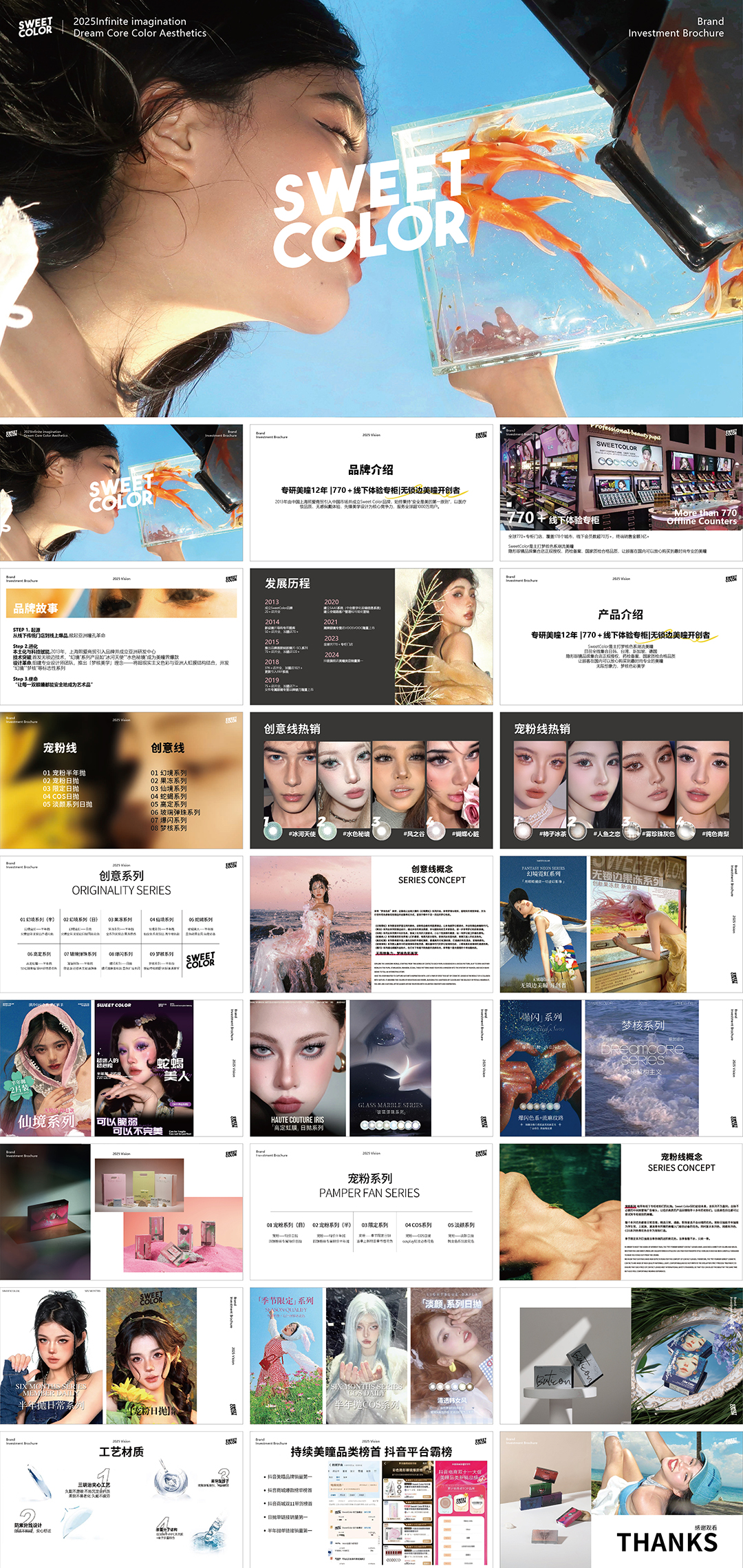 SweetColor美瞳品牌手册