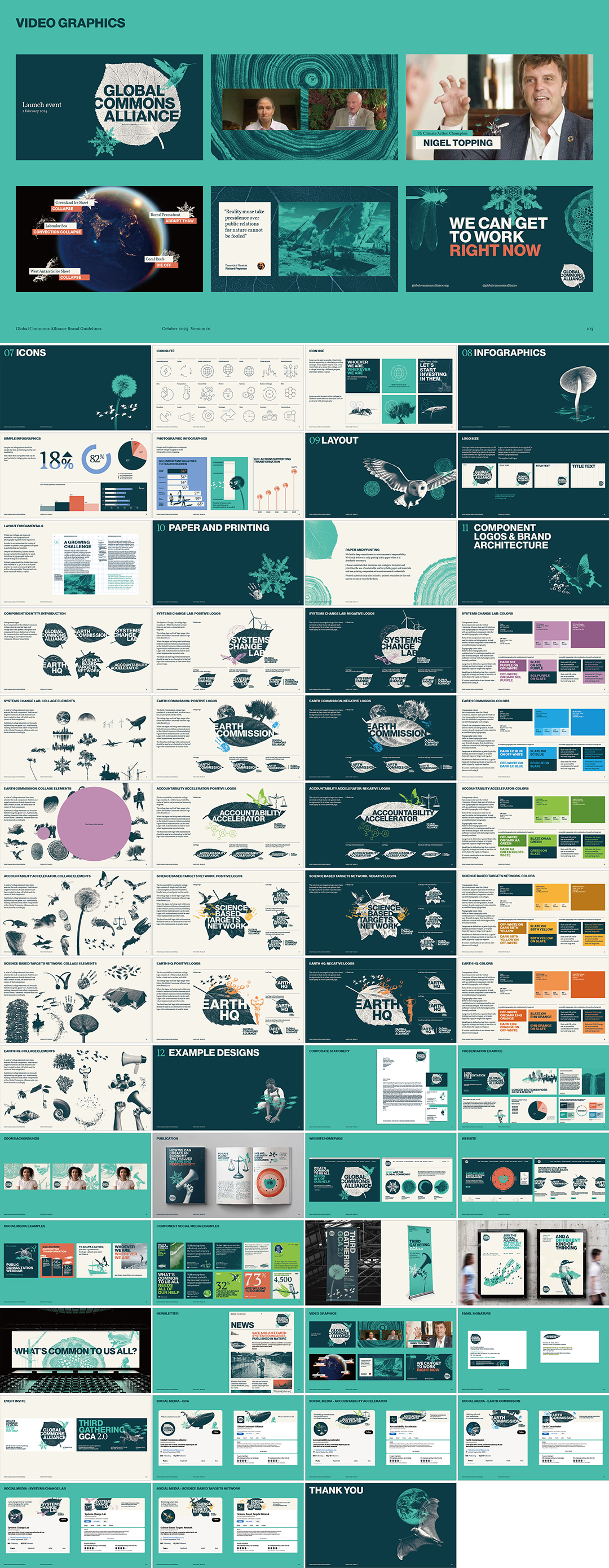美国GCA(Global Commons Alliance)全球公共资源联盟VI手册