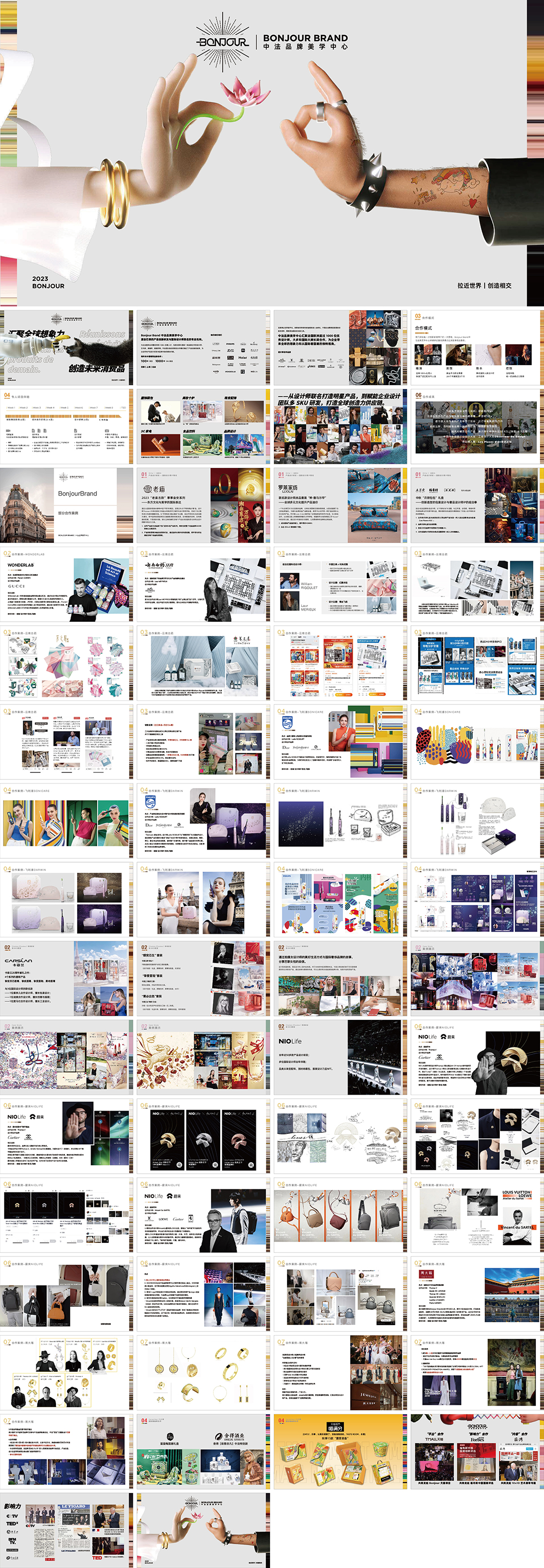 Bonjour Brand中法品牌美学中心品牌手册