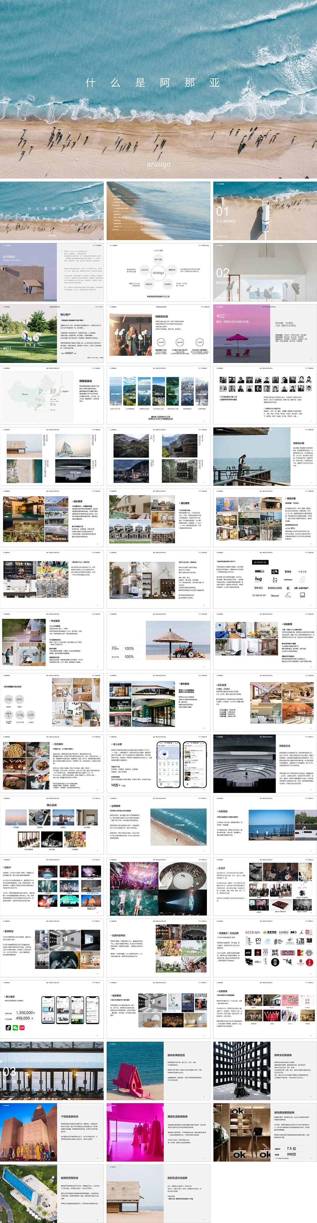 aranya阿那亚品牌手册