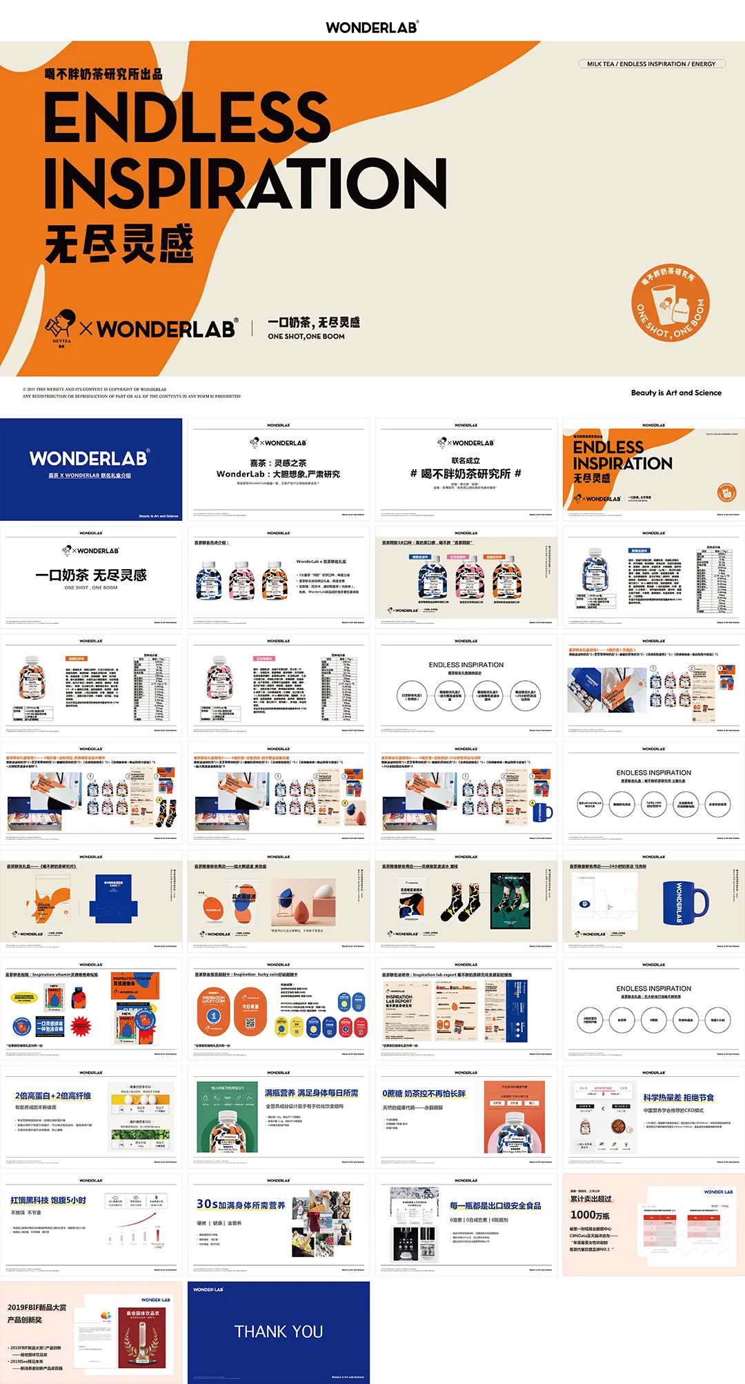 喜茶 X WONDERLAB 联名礼盒产品介绍