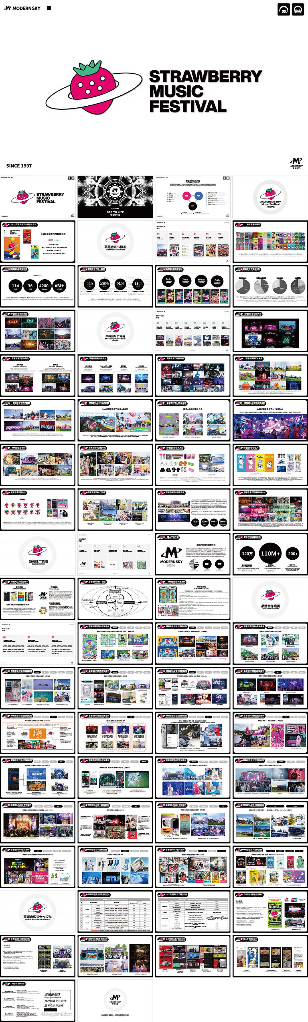 Strawberry Music Festival草莓音乐节品牌手册