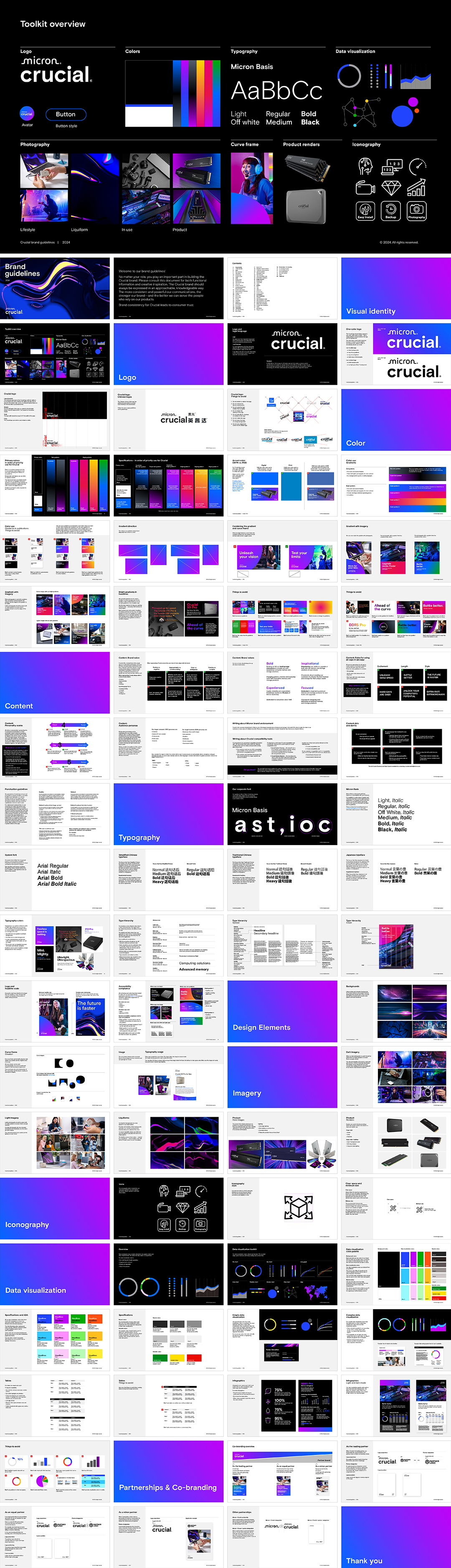 美国Crucial英睿达品牌VI手册