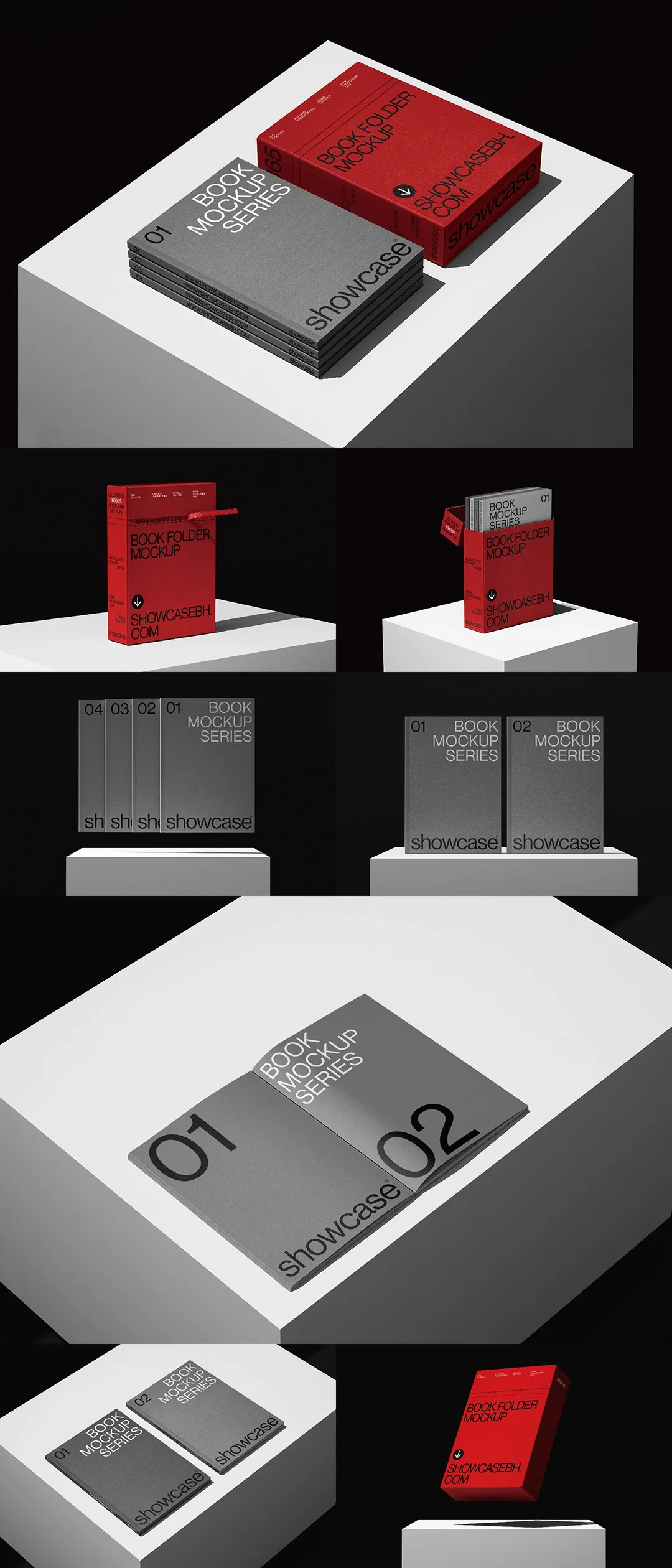 画册书册质感PS样机