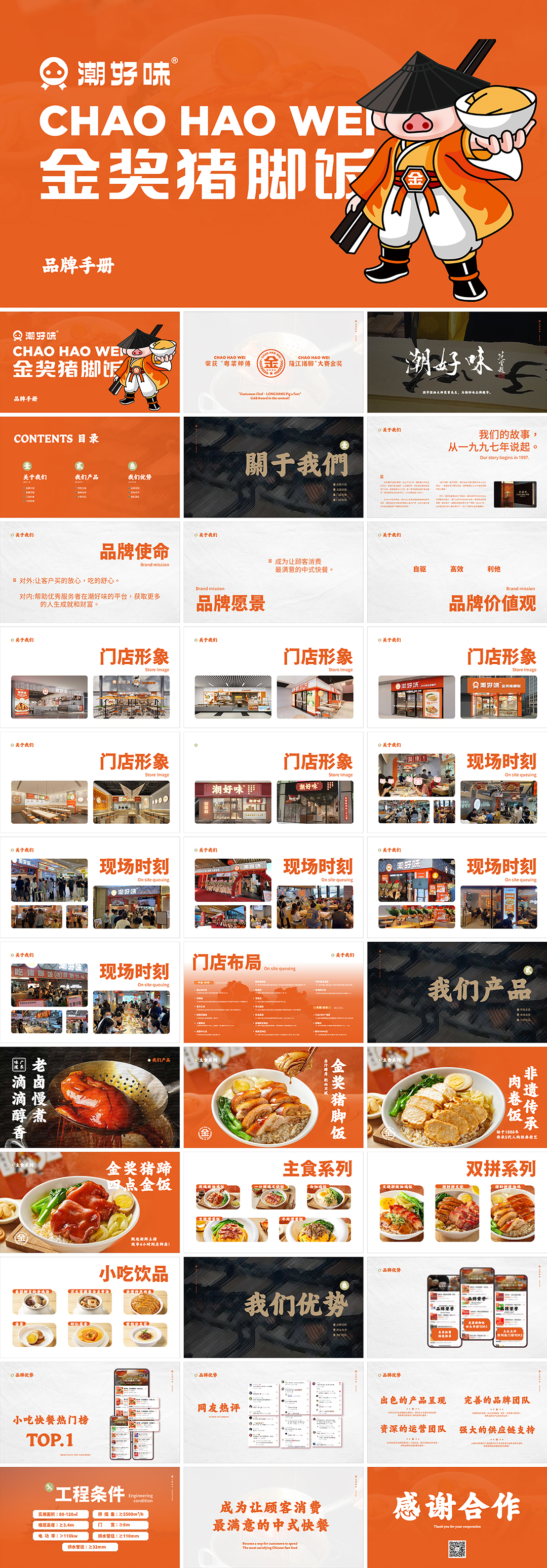 CHAO HAO WEI潮好味金牌猪脚饭品牌手册