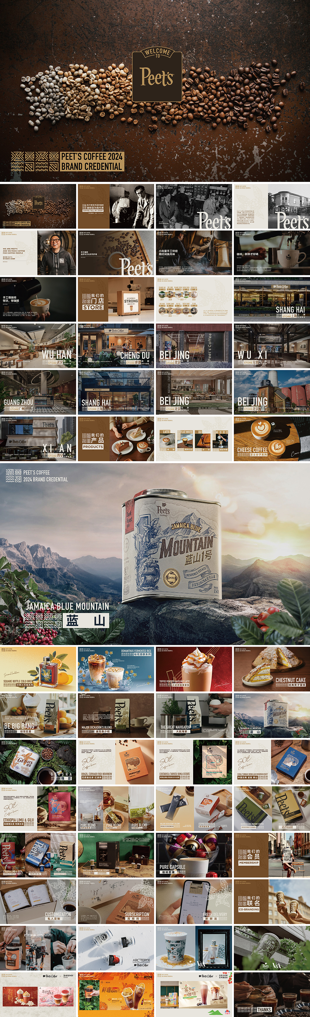 Peet’s皮爷咖啡品牌手册