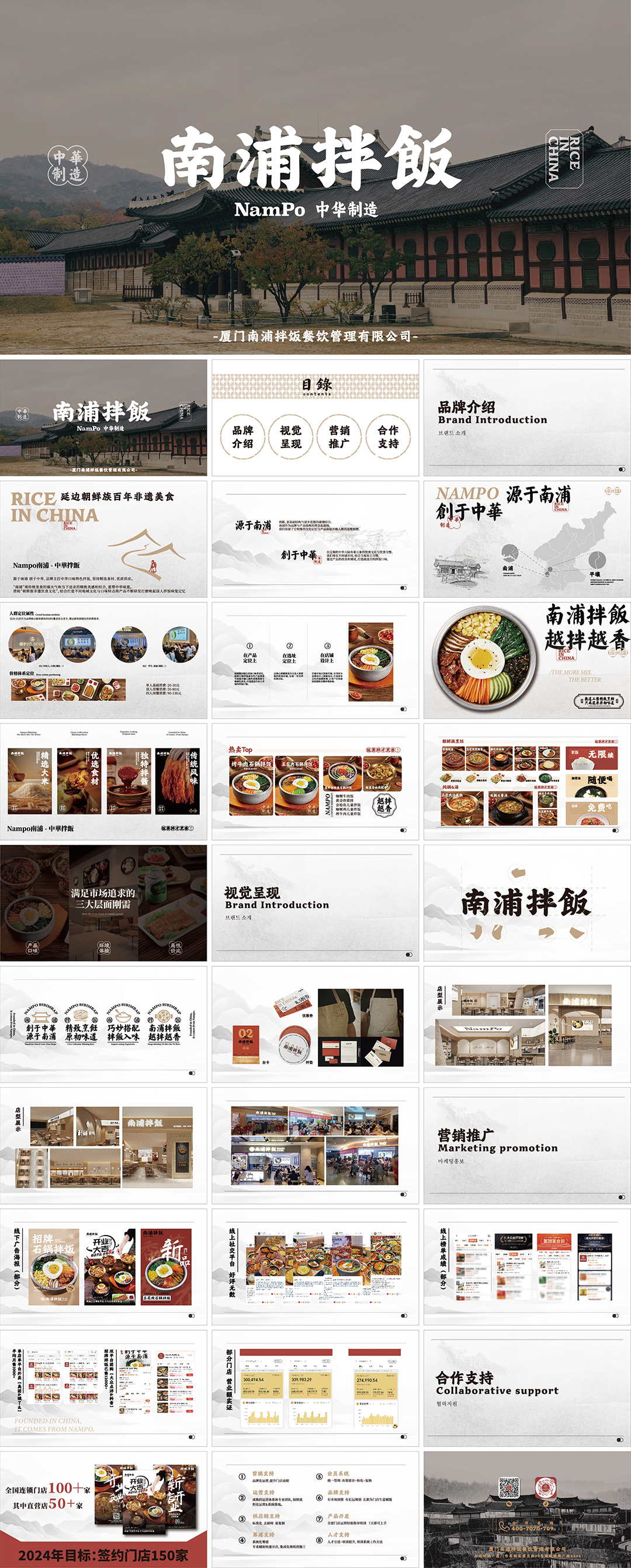 Nampo南浦拌饭餐饮品牌手册