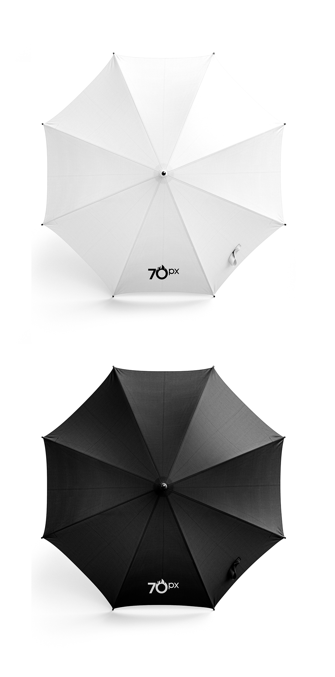 广告伞八股商务礼品雨伞PS样机