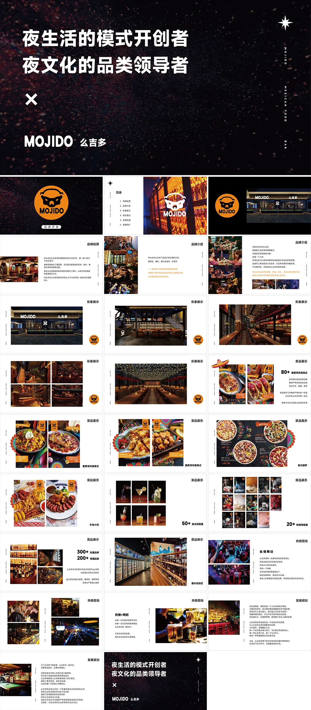 MOJIDO么吉多酒吧品牌手册