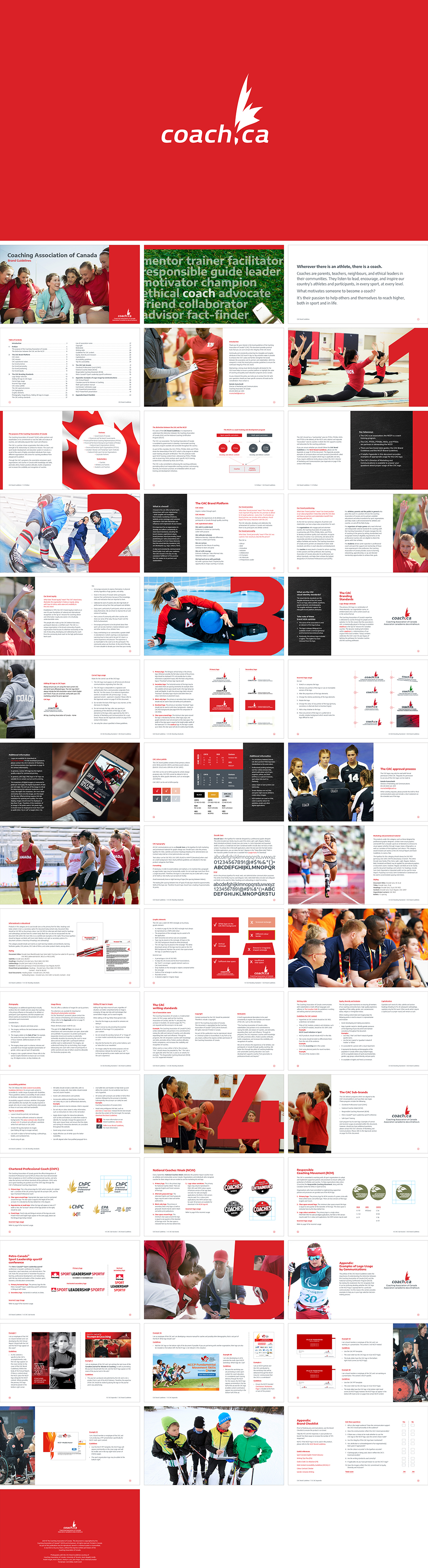 加拿大CAC(Coaching Association of Canada)教练协会VI手册