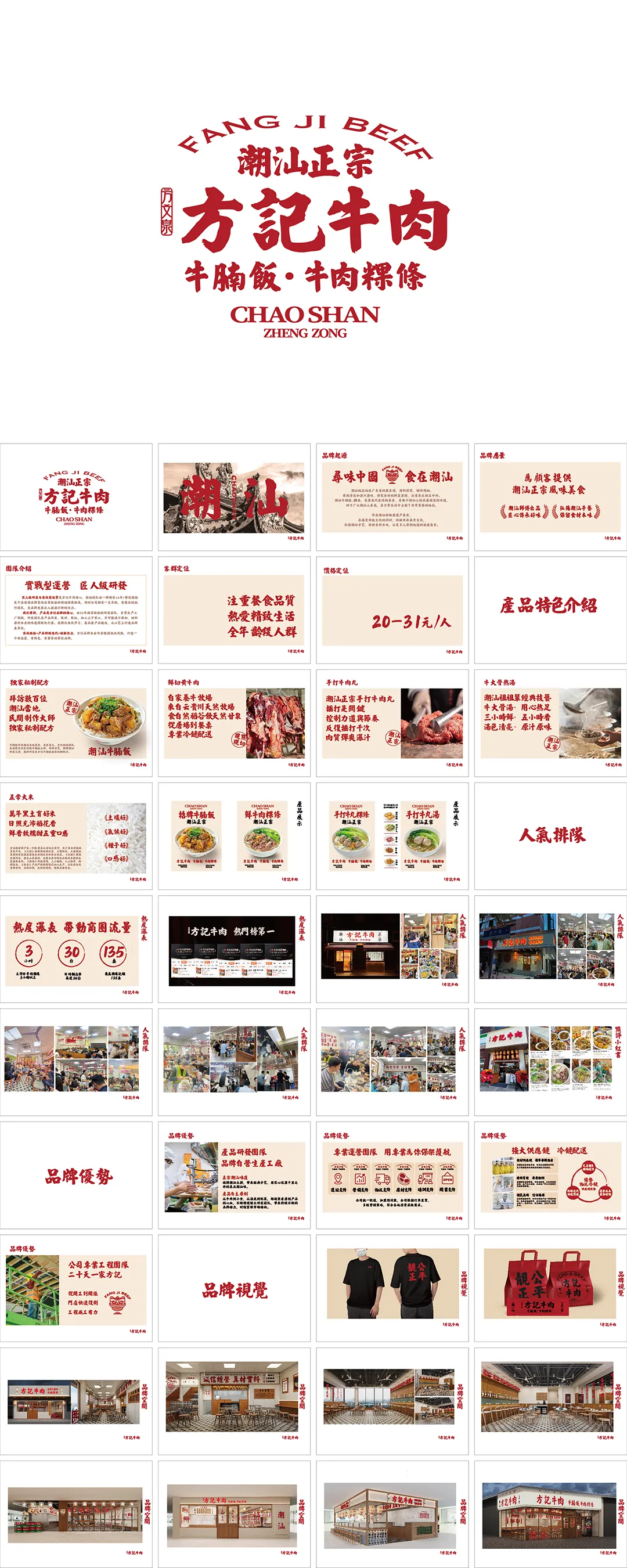 方记牛肉餐饮品牌手册