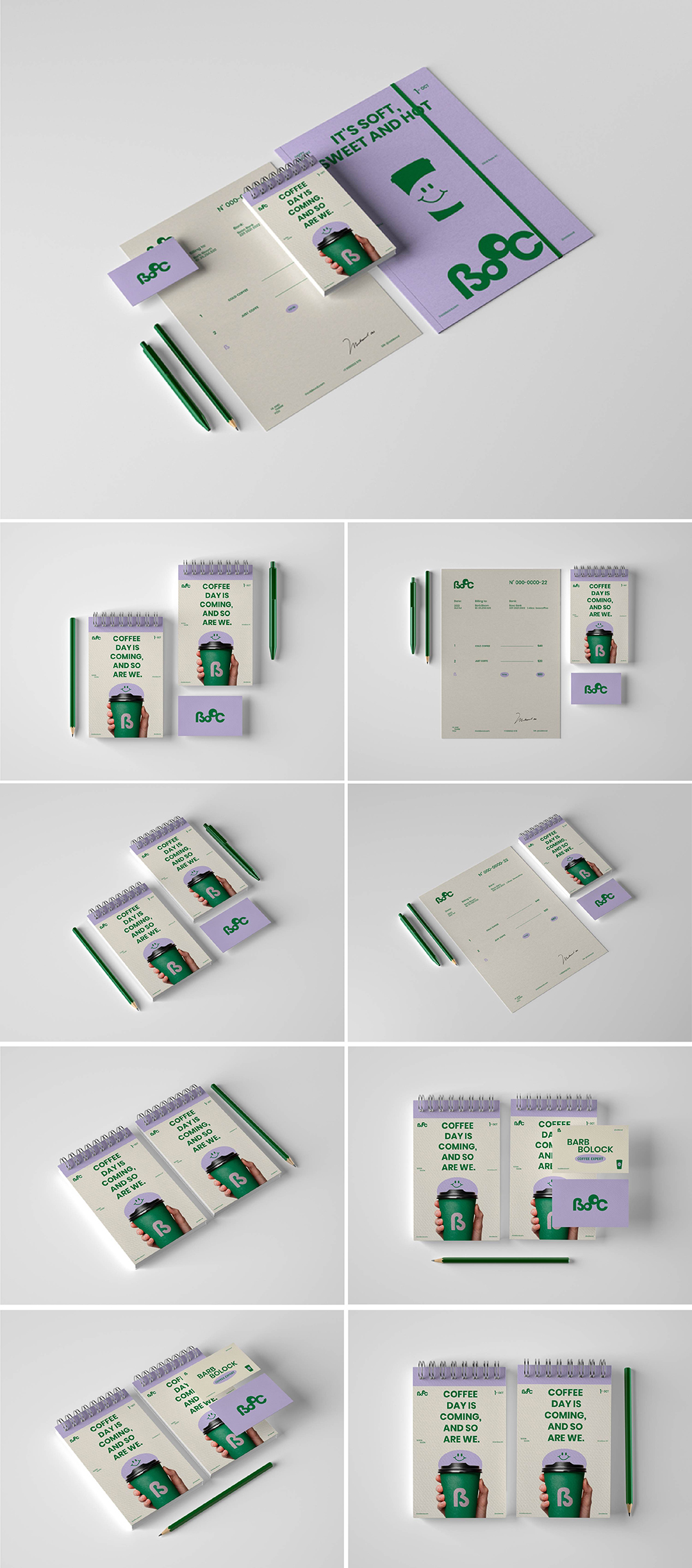 企业办公周边文具信纸活页笔记本名片卡片PS样机