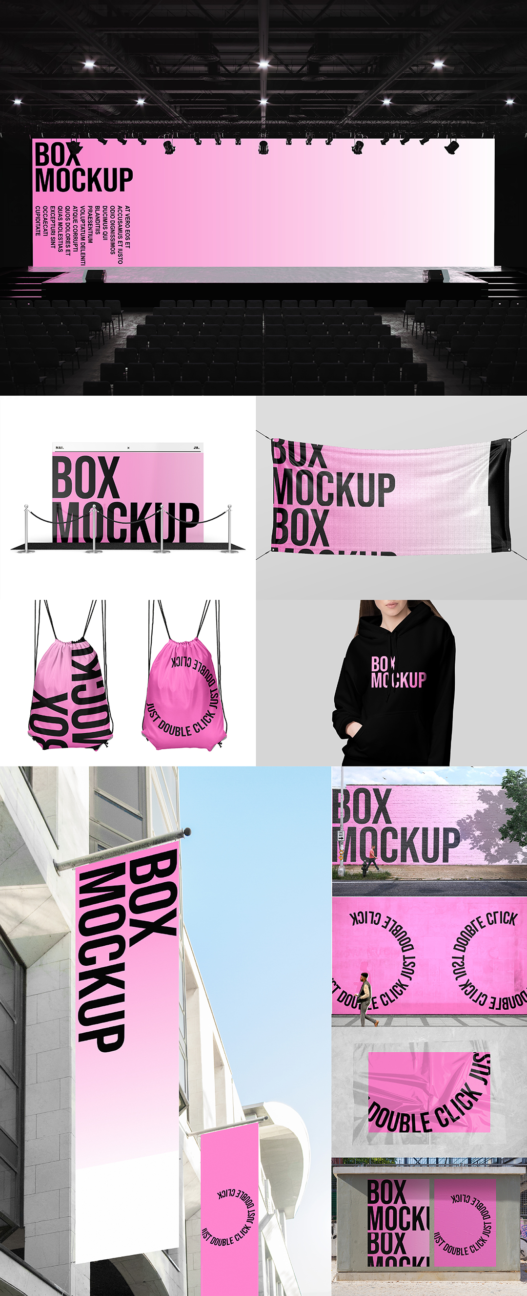 高端活动VI应用PS样机