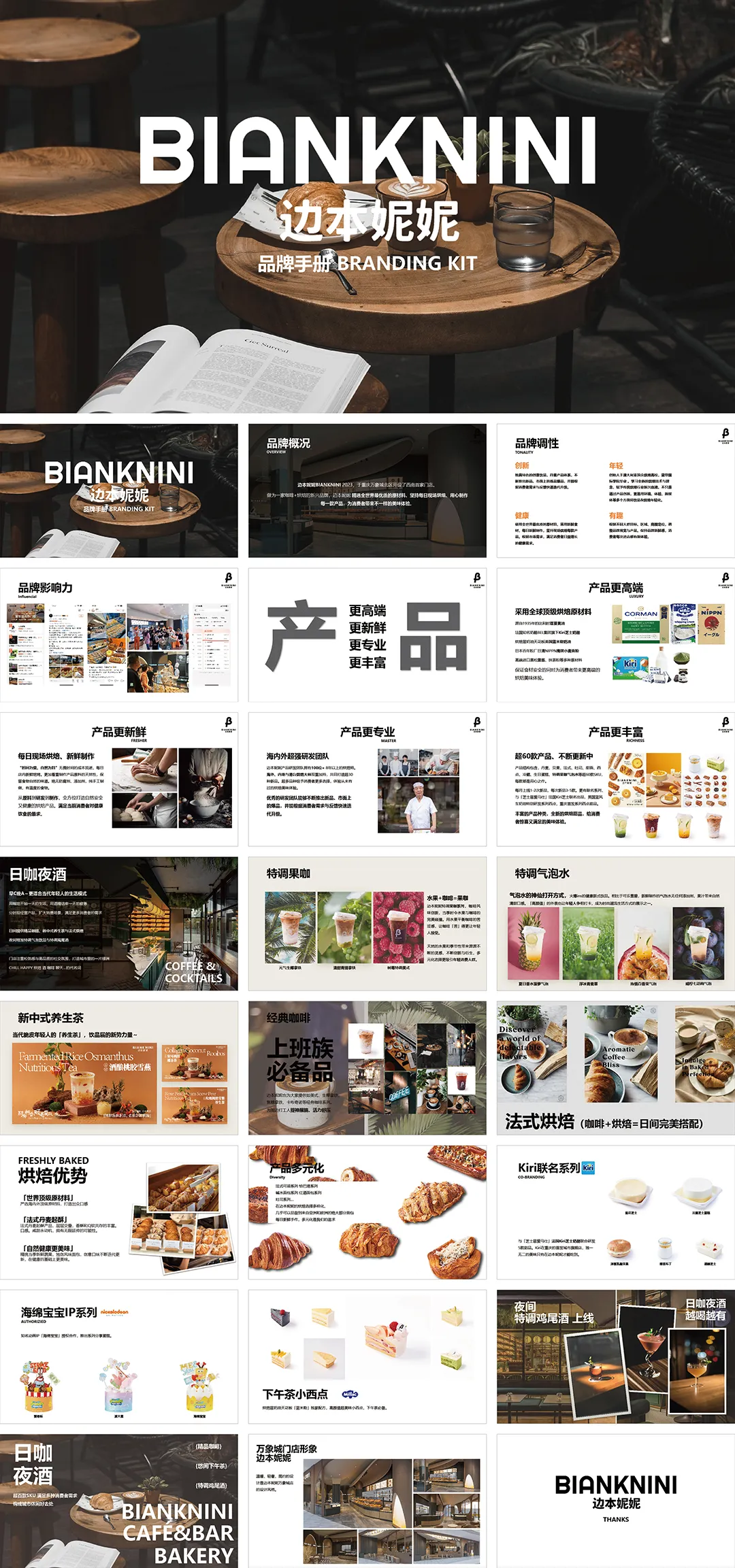 bianknini边本妮妮烘焙品牌手册