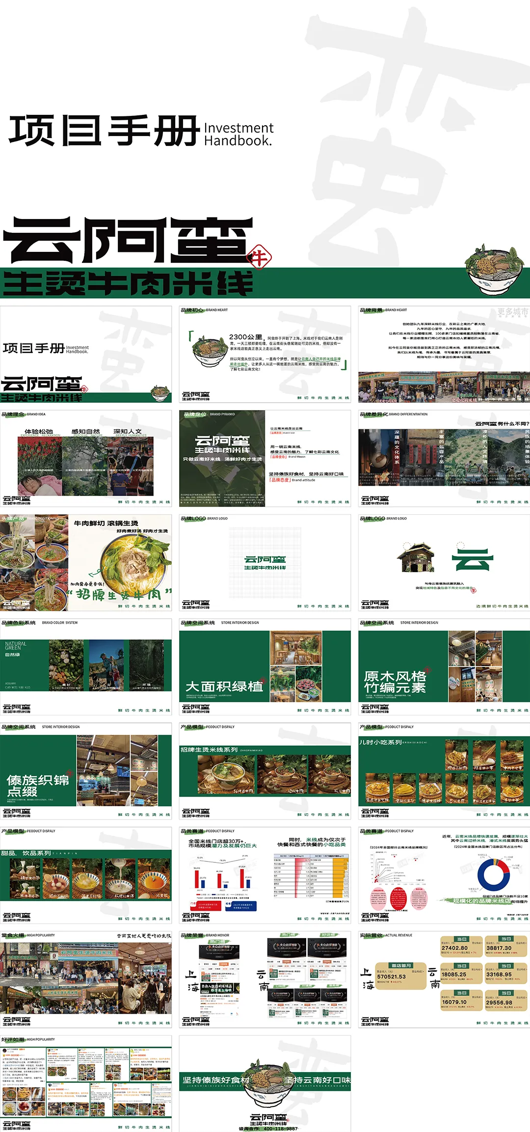 云阿蛮牛肉米线品牌手册