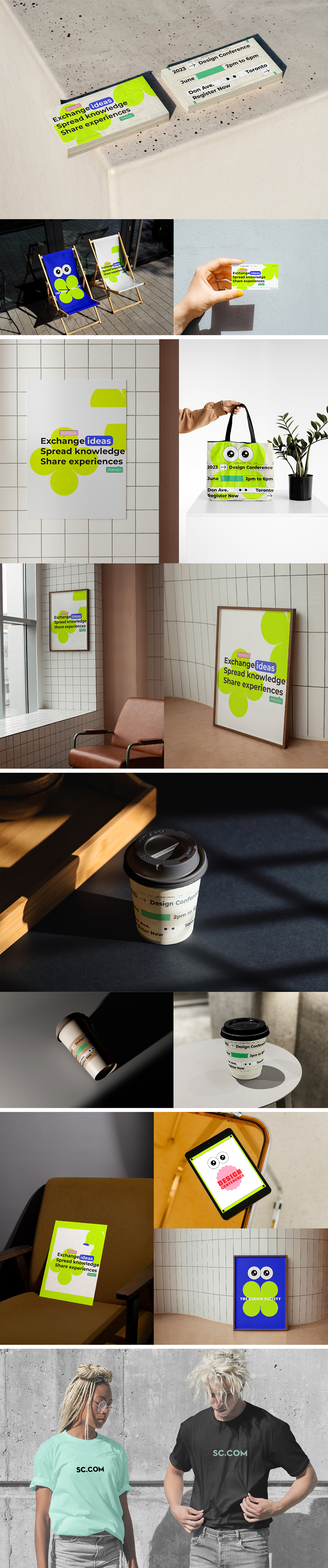 咖啡店品牌VI应用PS样机