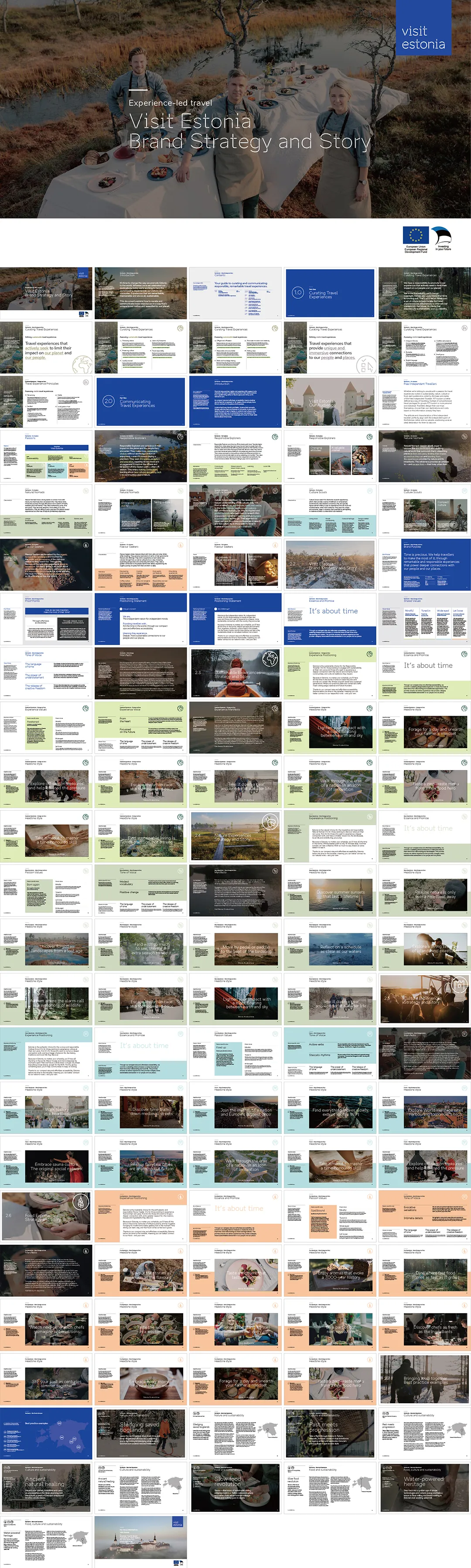 爱沙尼亚Visit Estonia国家旅游品牌视觉手册