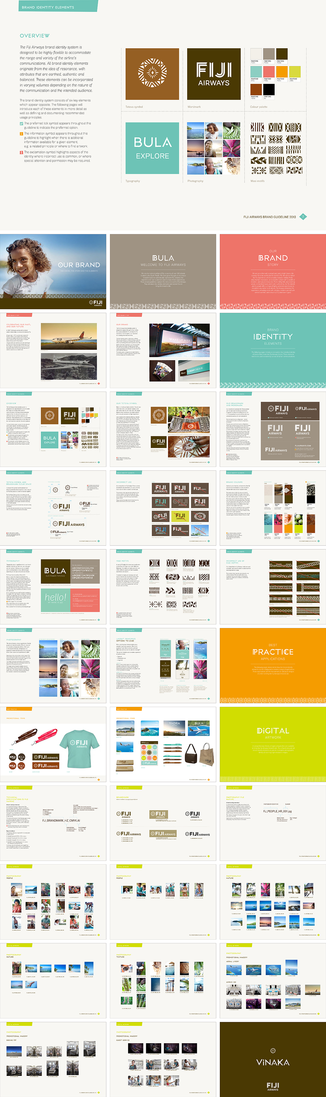 斐济Fiji Airways国家航空VI手册