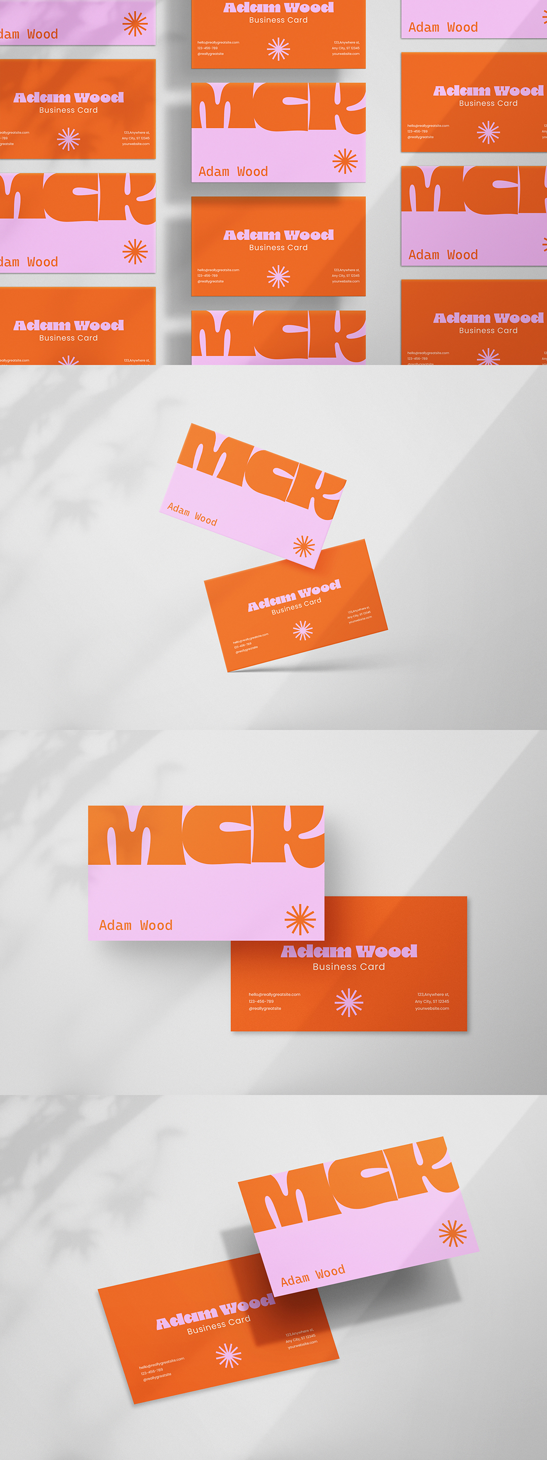 品牌名片应用PS样机