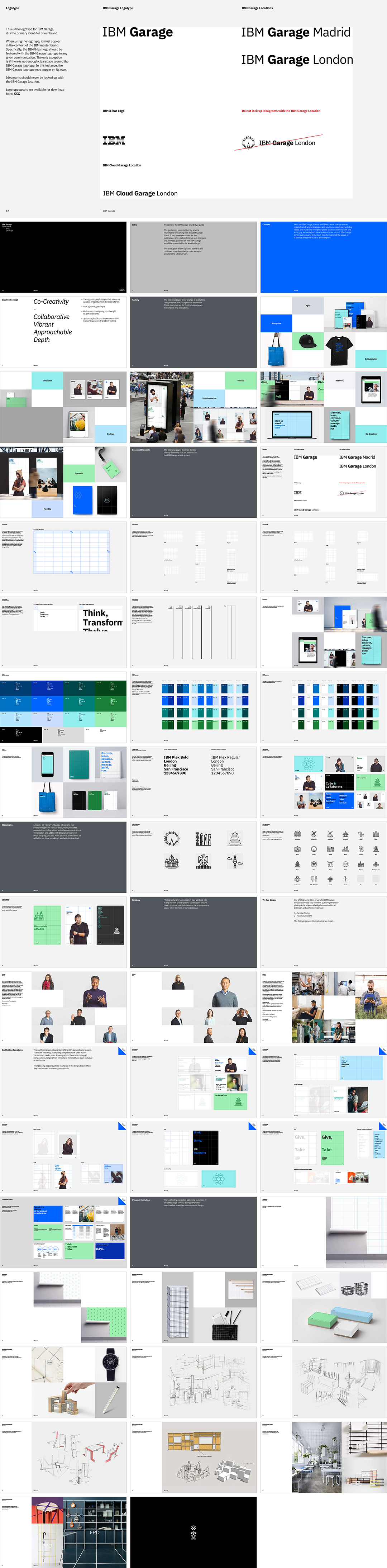 美国IBM-Garage创新与数字化品牌视觉手册