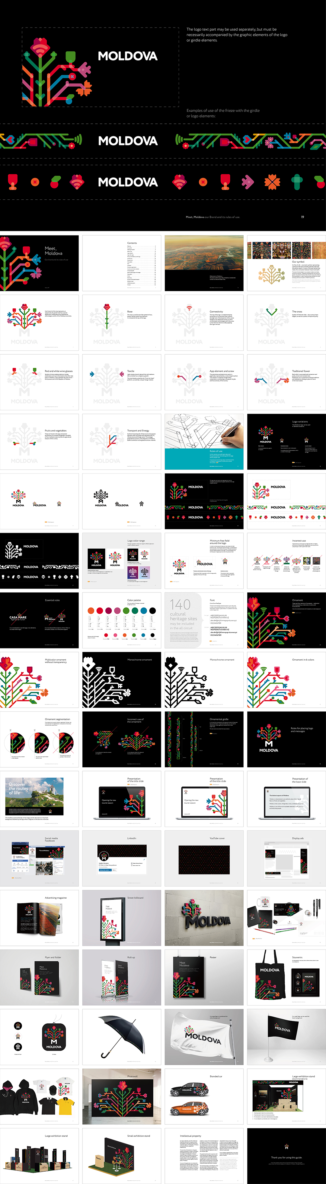 Moldova摩尔多瓦国家形象VI手册