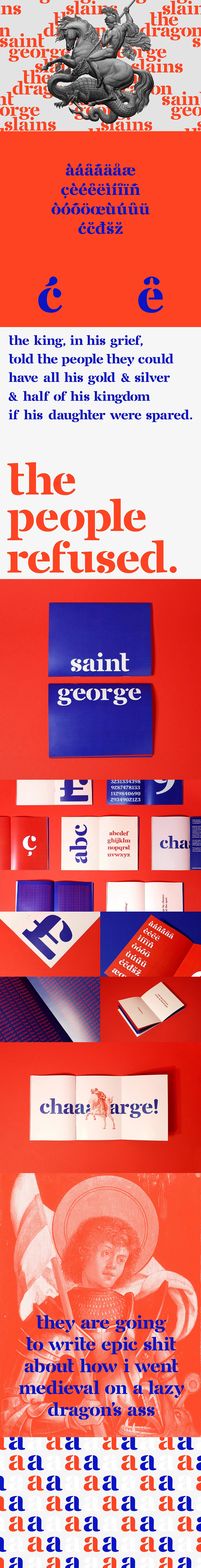 Saint George Stencil Font基于经典Georgia字体改造的镂空英文字体