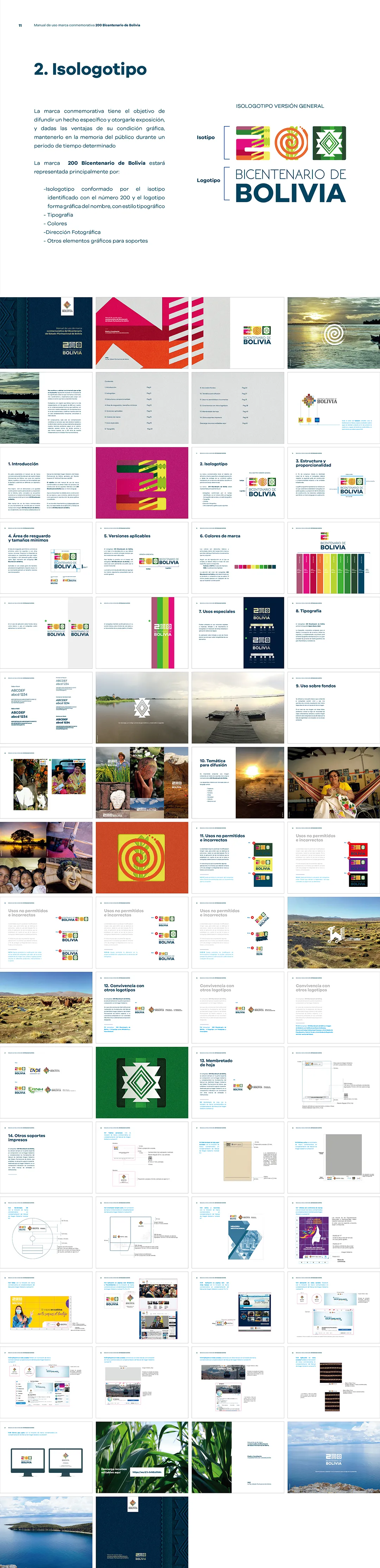 玻利维亚Bicentennial of Bolivia庆祝活动VI手册