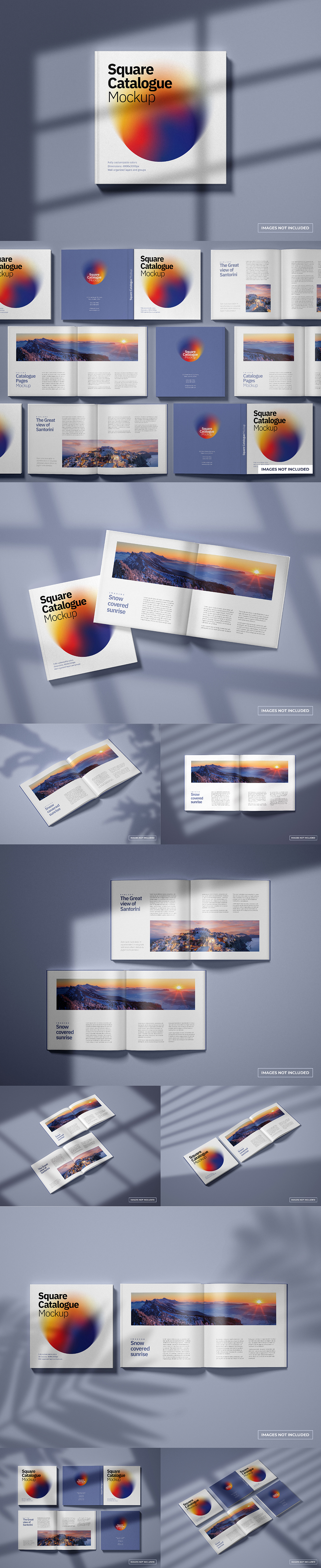 精装硬壳线胶装画册宣传册产品画册PS样机