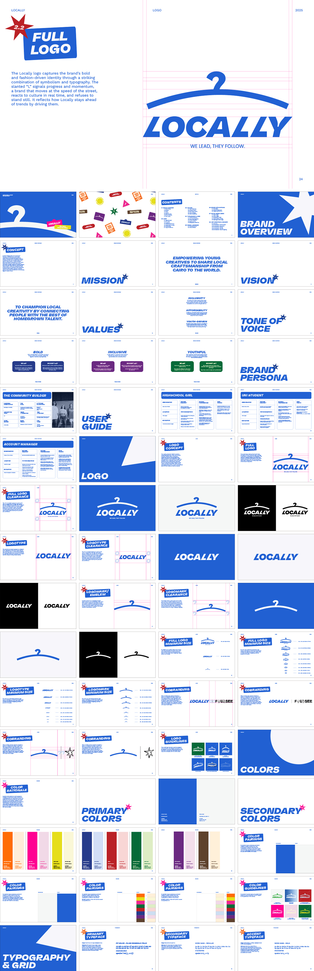 埃及Locally时尚零售品牌VI手册