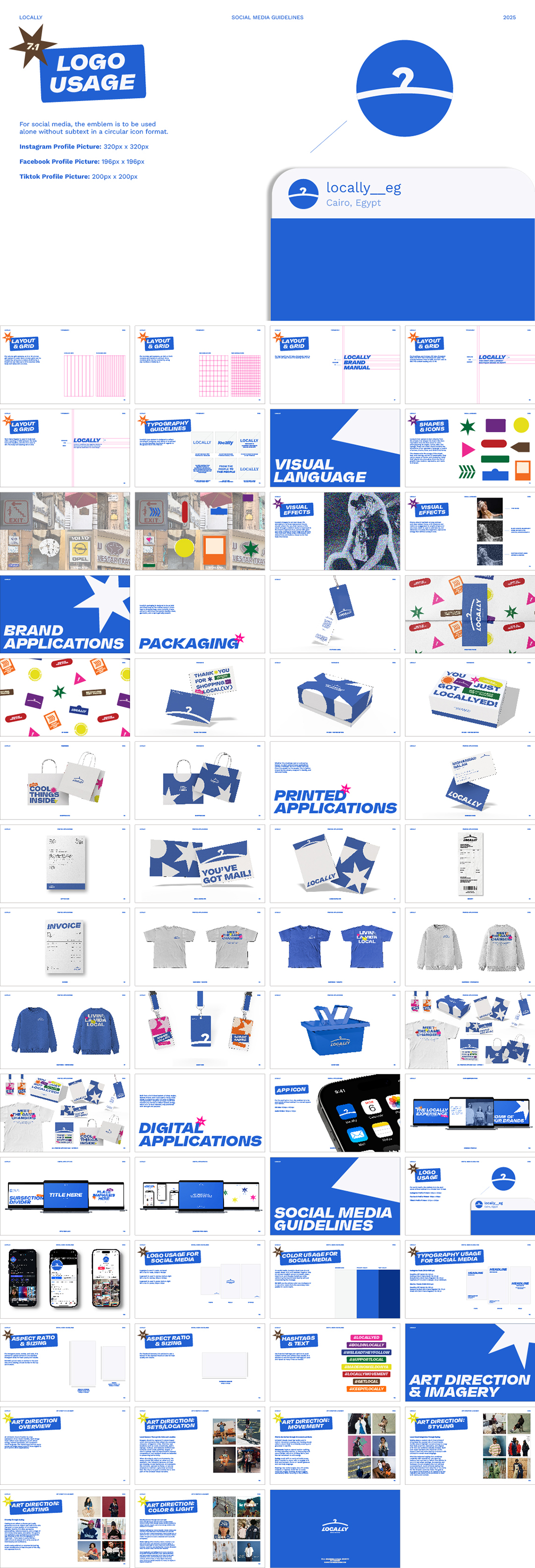 埃及Locally时尚零售品牌VI手册