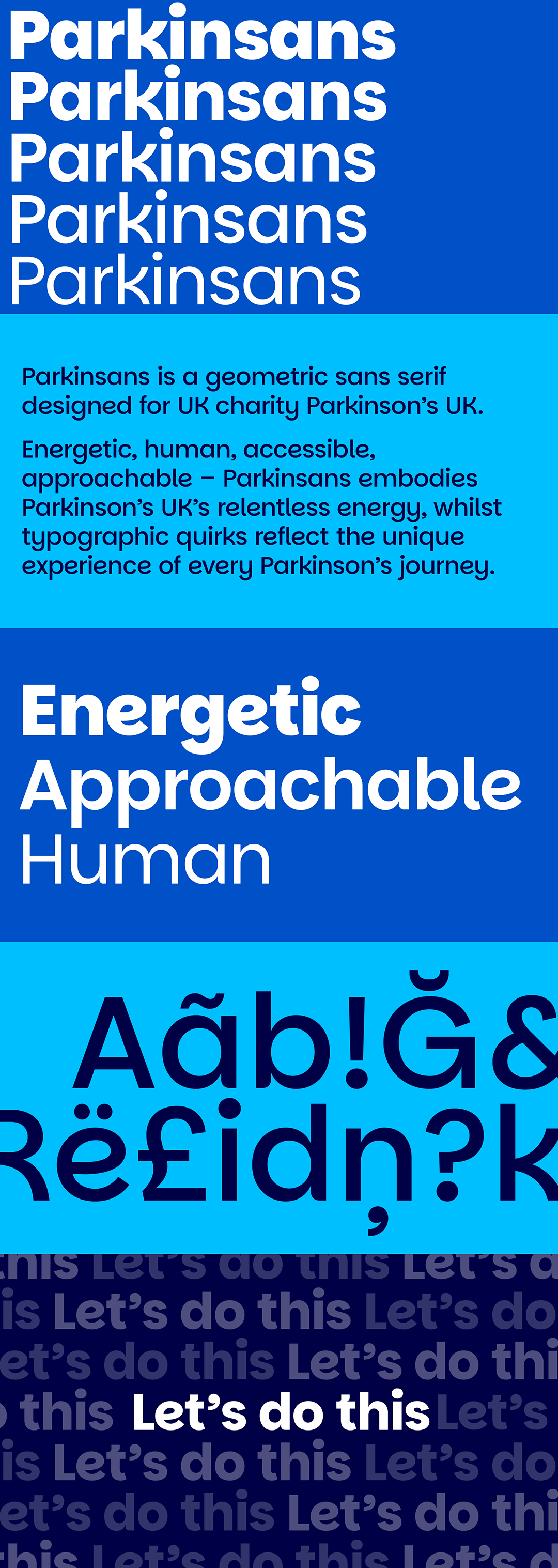 英国Parkinsans几何无衬线字体