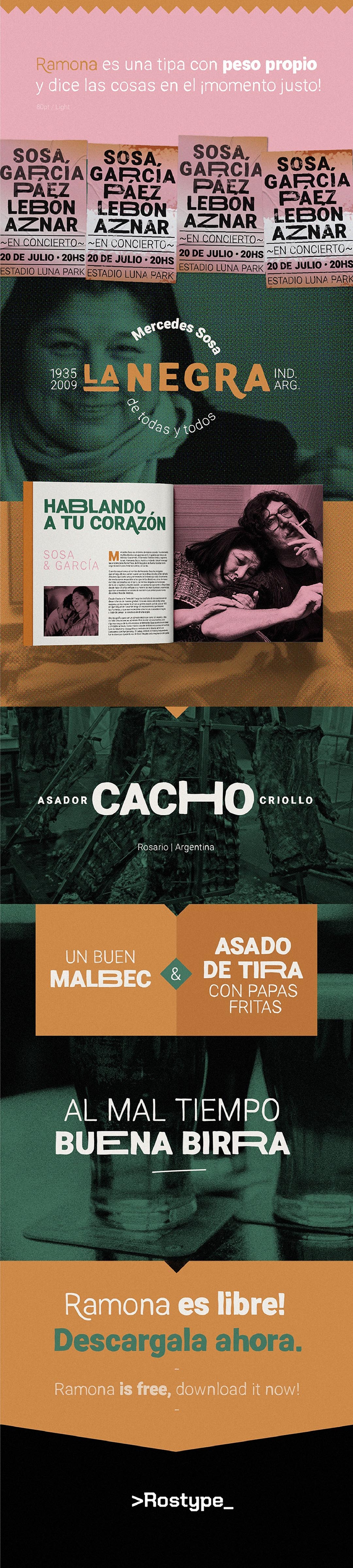 Ramona个性英文字体