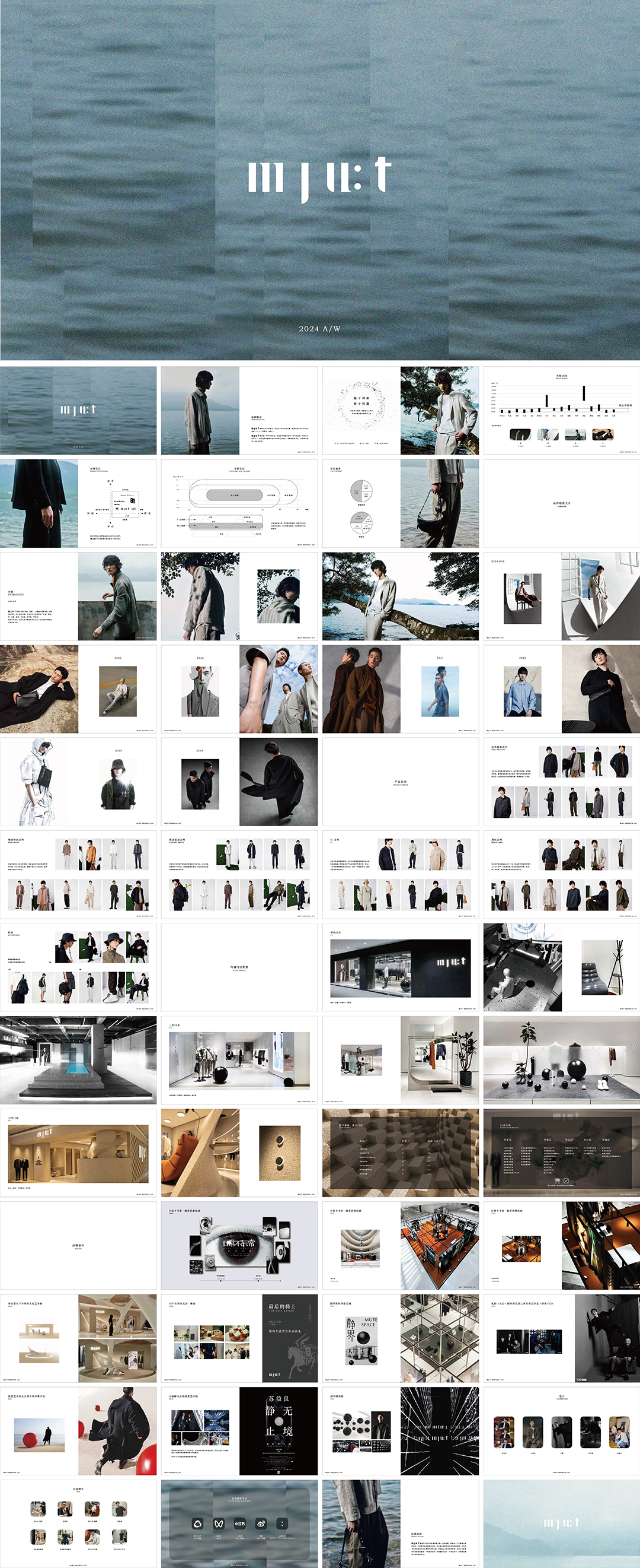 MJUT男装品牌手册