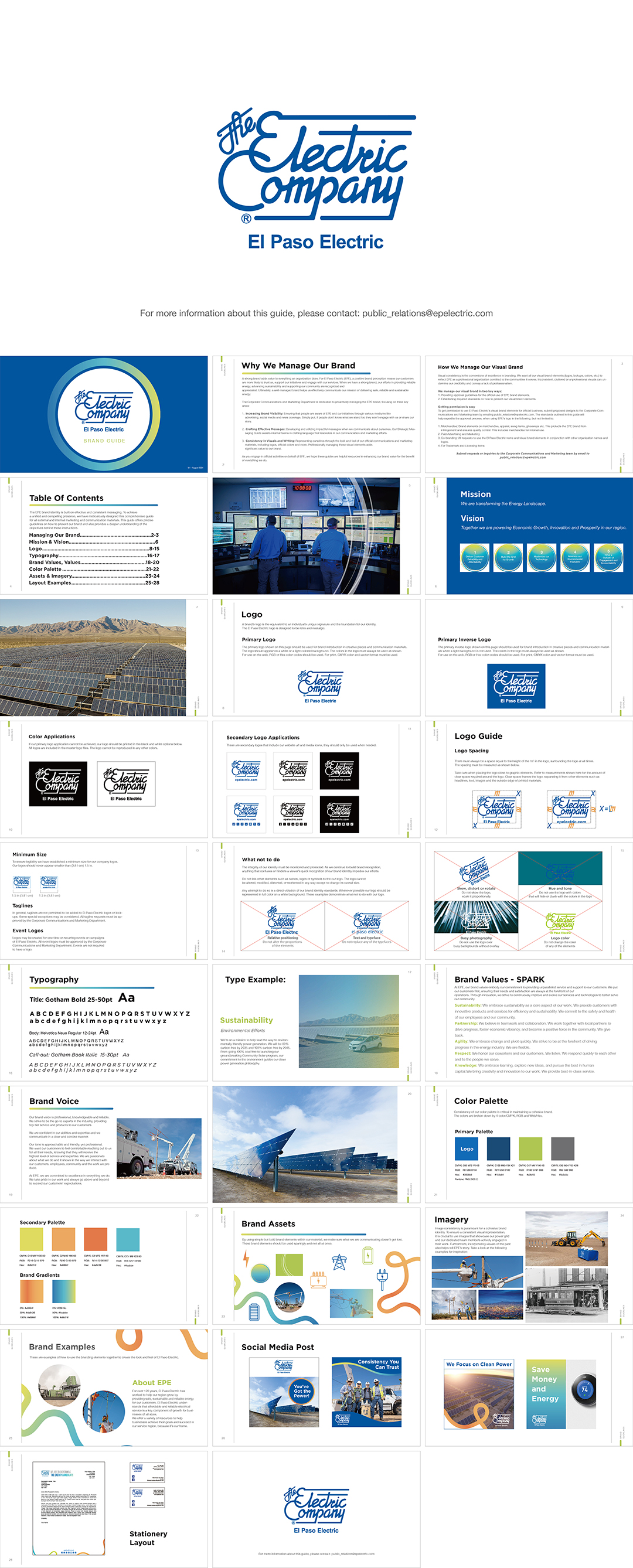 美国El Paso Electric埃尔帕索电力VI手册