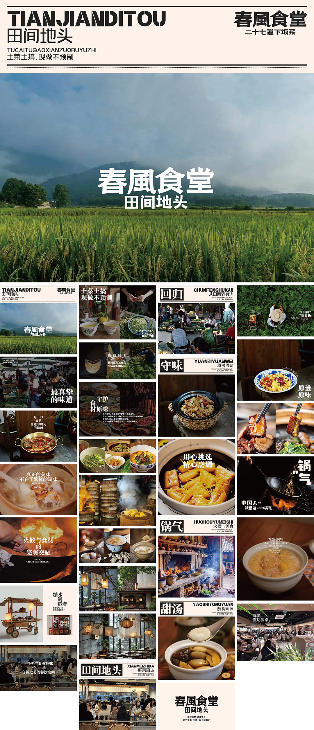 TIANJIANDITOU春风食堂品牌手册
