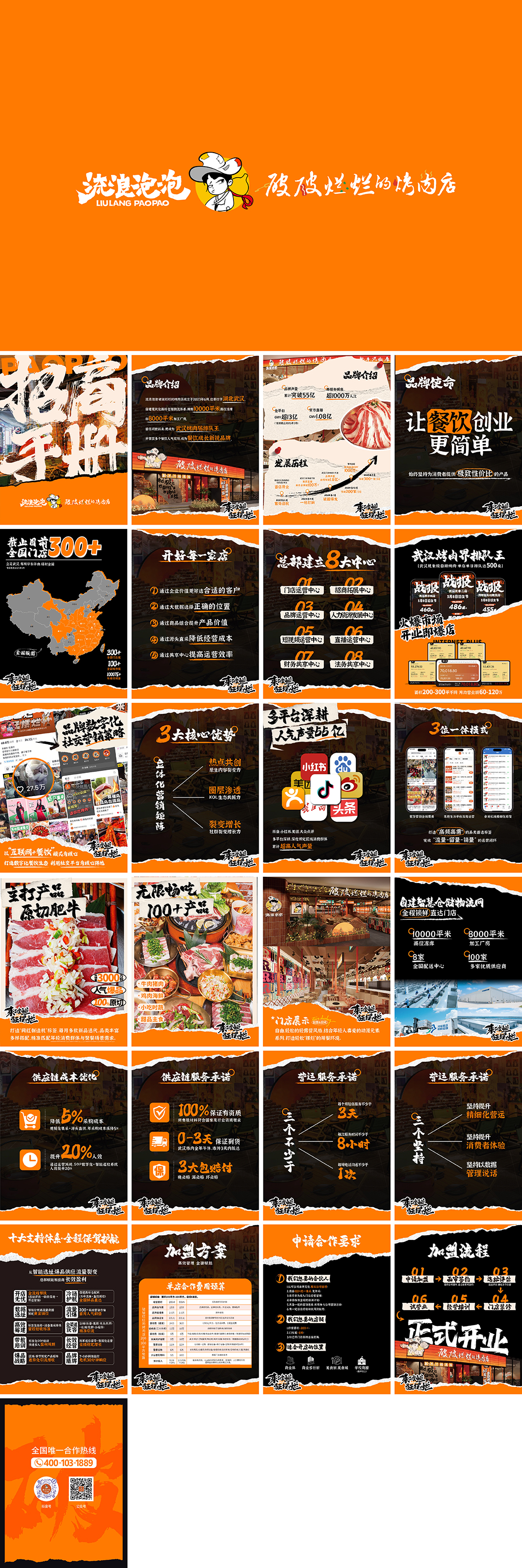 流浪泡泡·破破烂烂的烤肉店品牌手册