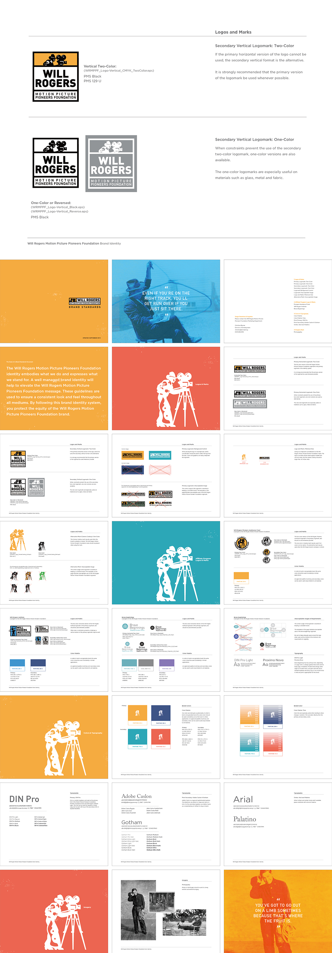 美国Will Rogers Motion Picture Pioneers Foundation威尔·罗杰斯电影先驱者基金会logo规范