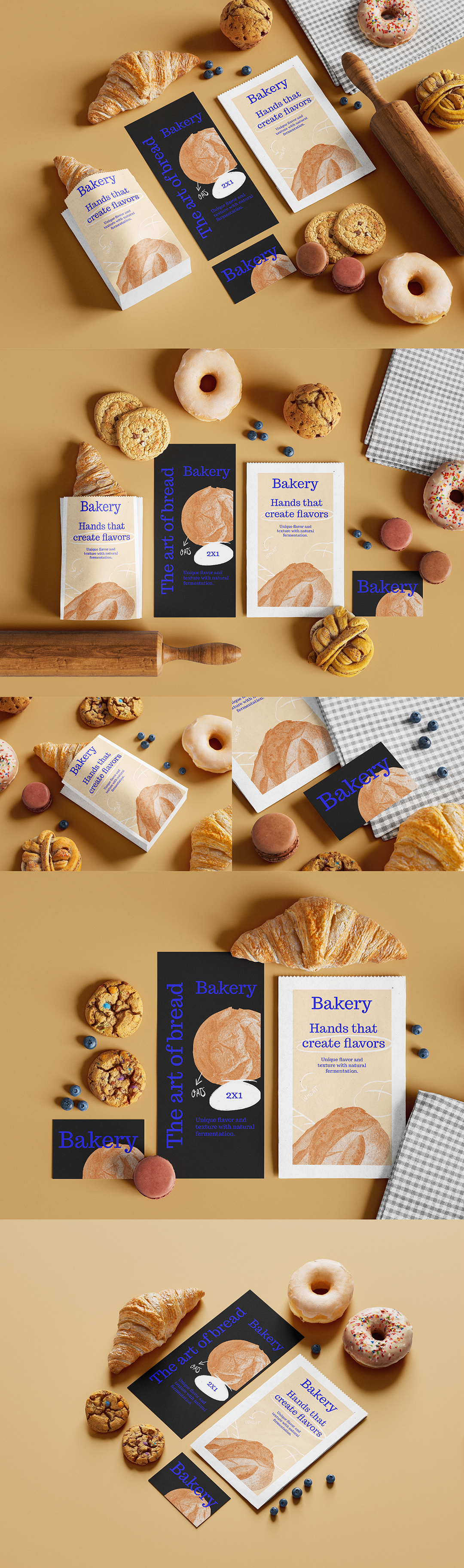 面包店烘焙品牌VI样机