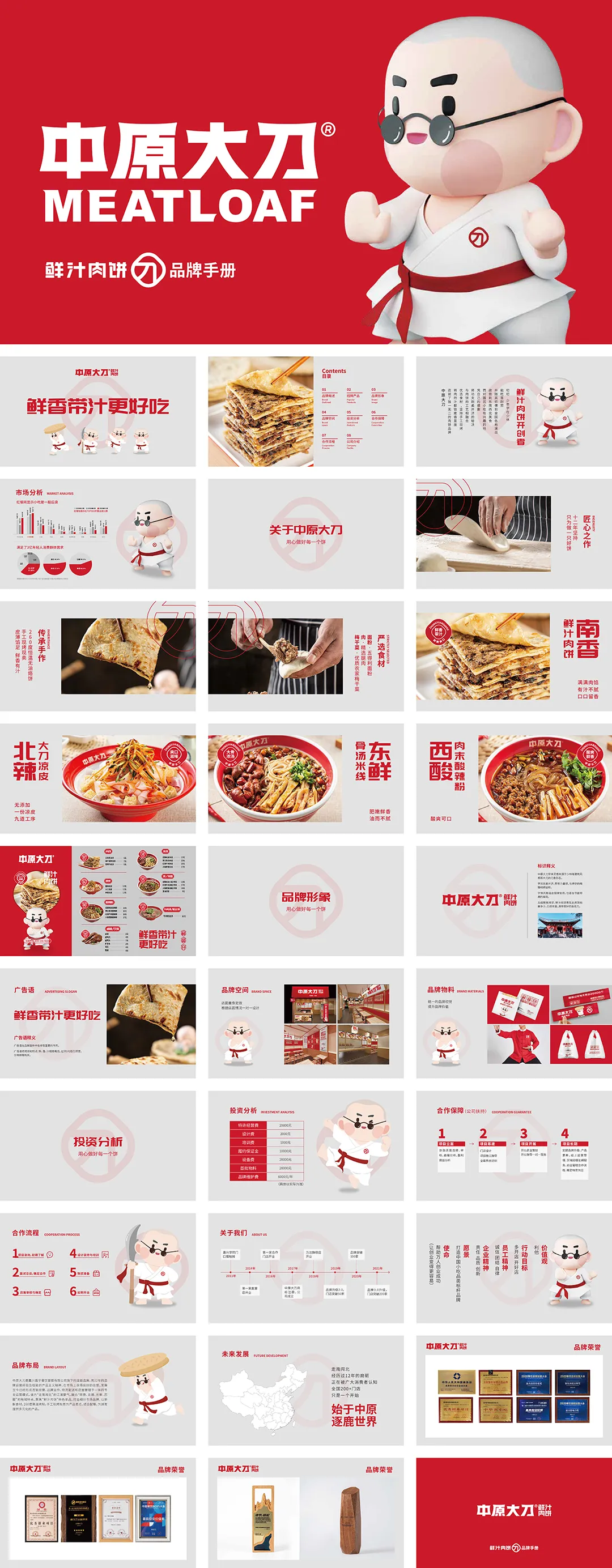 MEATLOAF中原大刀鲜汁肉饼品牌手册