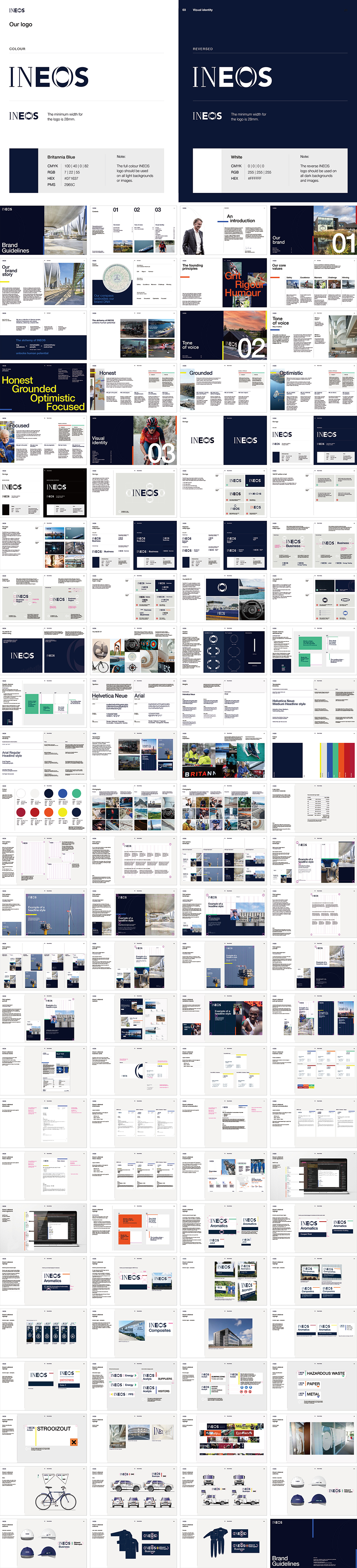 英国Ineos化工能源品牌VI手册
