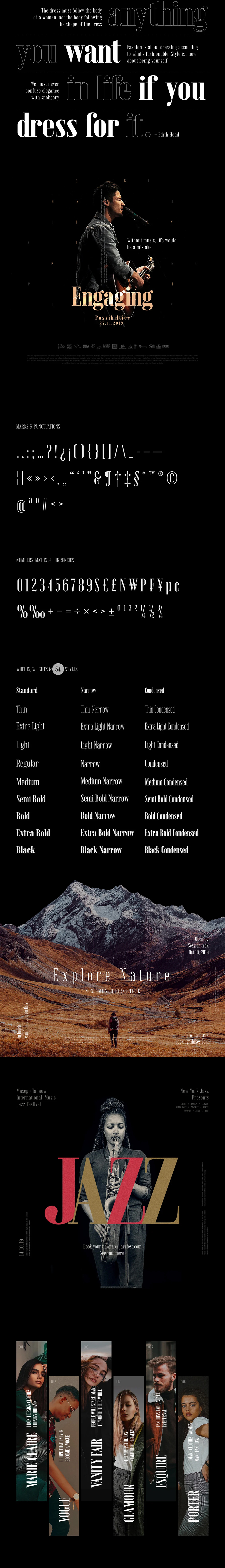 Emberly精致优雅衬线可变字体