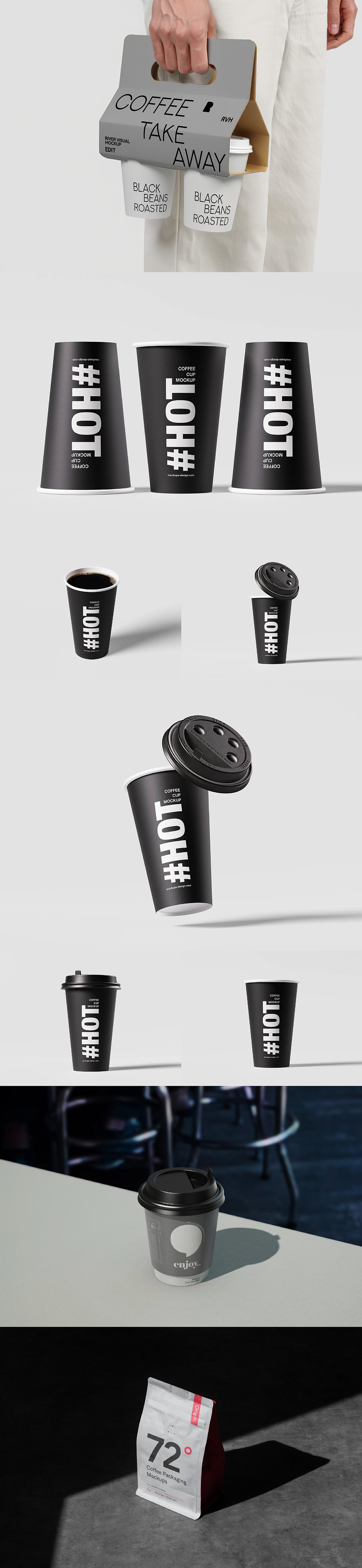 咖啡品牌咖啡杯样机