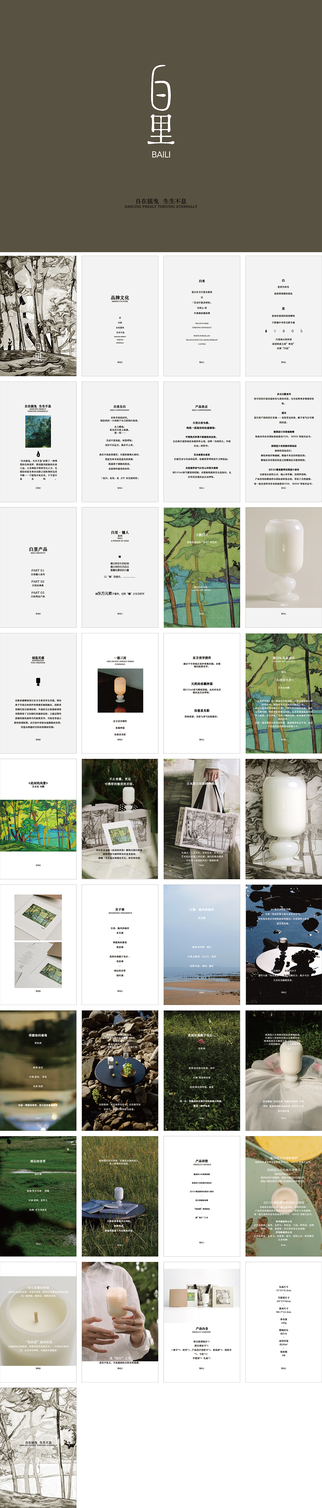 BAILI白里香薰品牌手册