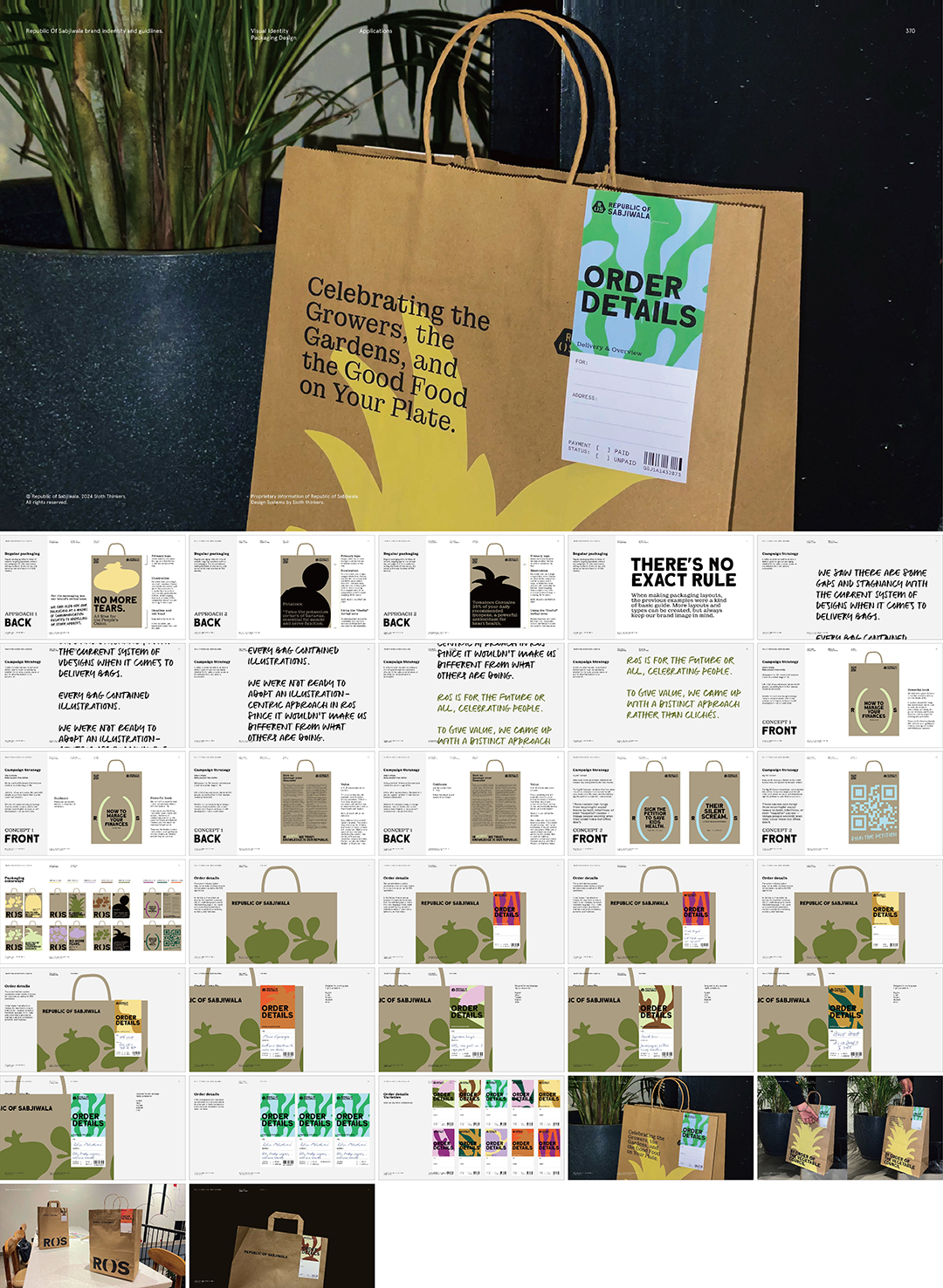 印度Republic Of Sabjiwala生鲜电商品牌VI手册