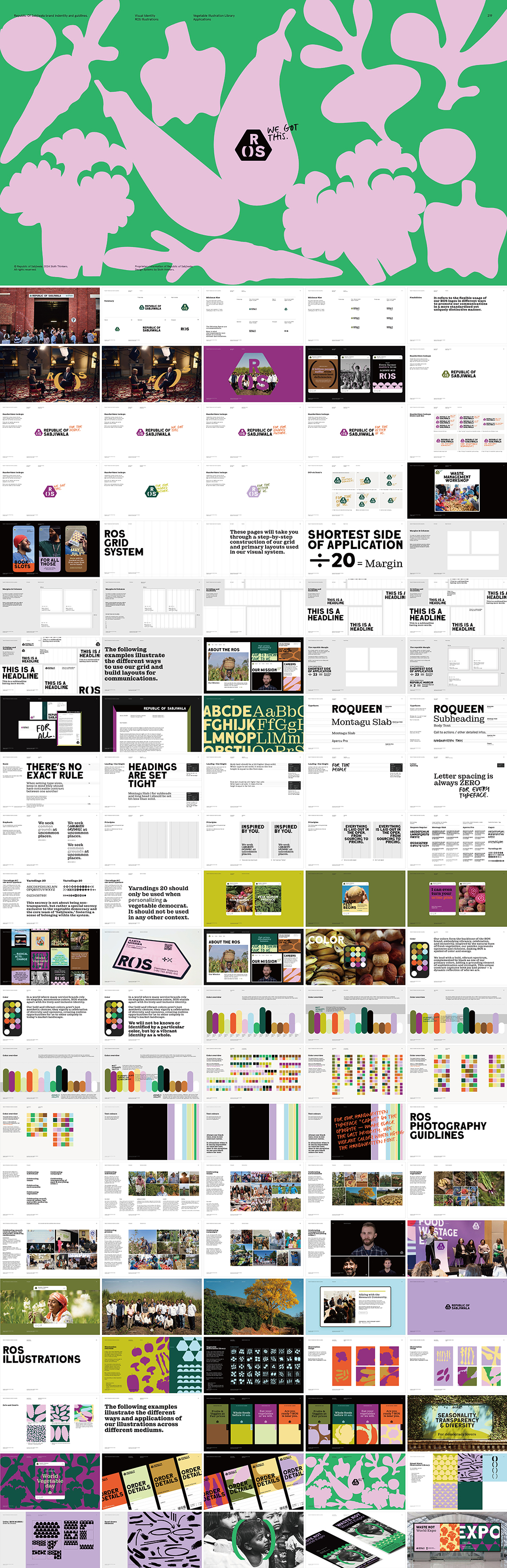 印度Republic Of Sabjiwala生鲜电商品牌VI手册