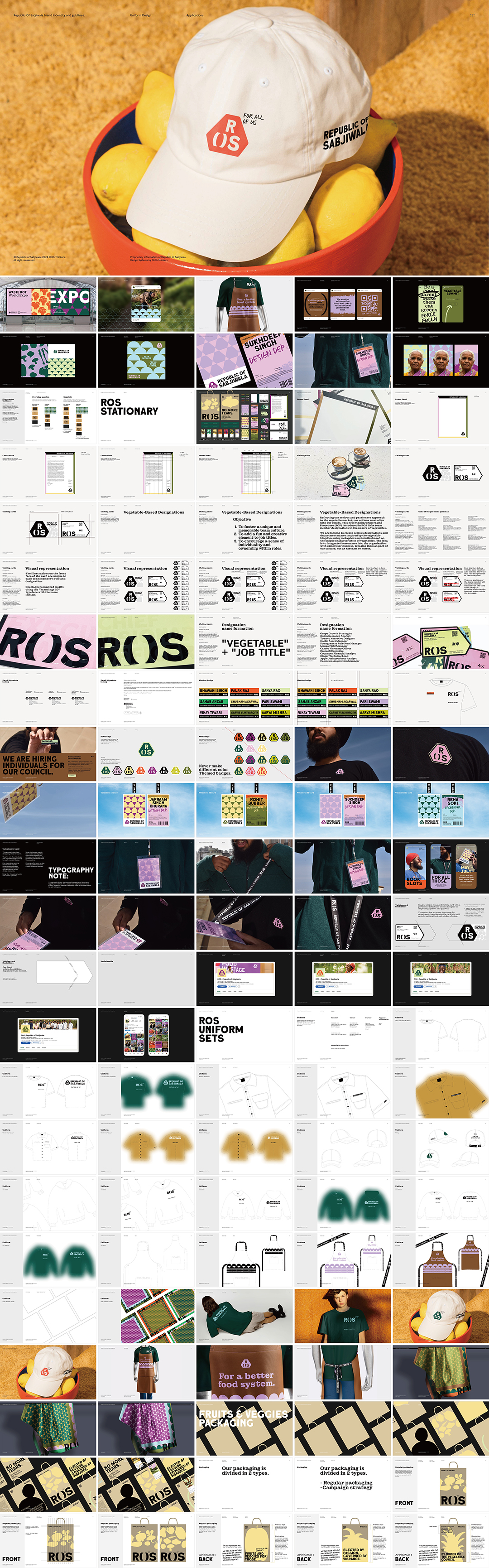 印度Republic Of Sabjiwala生鲜电商品牌VI手册