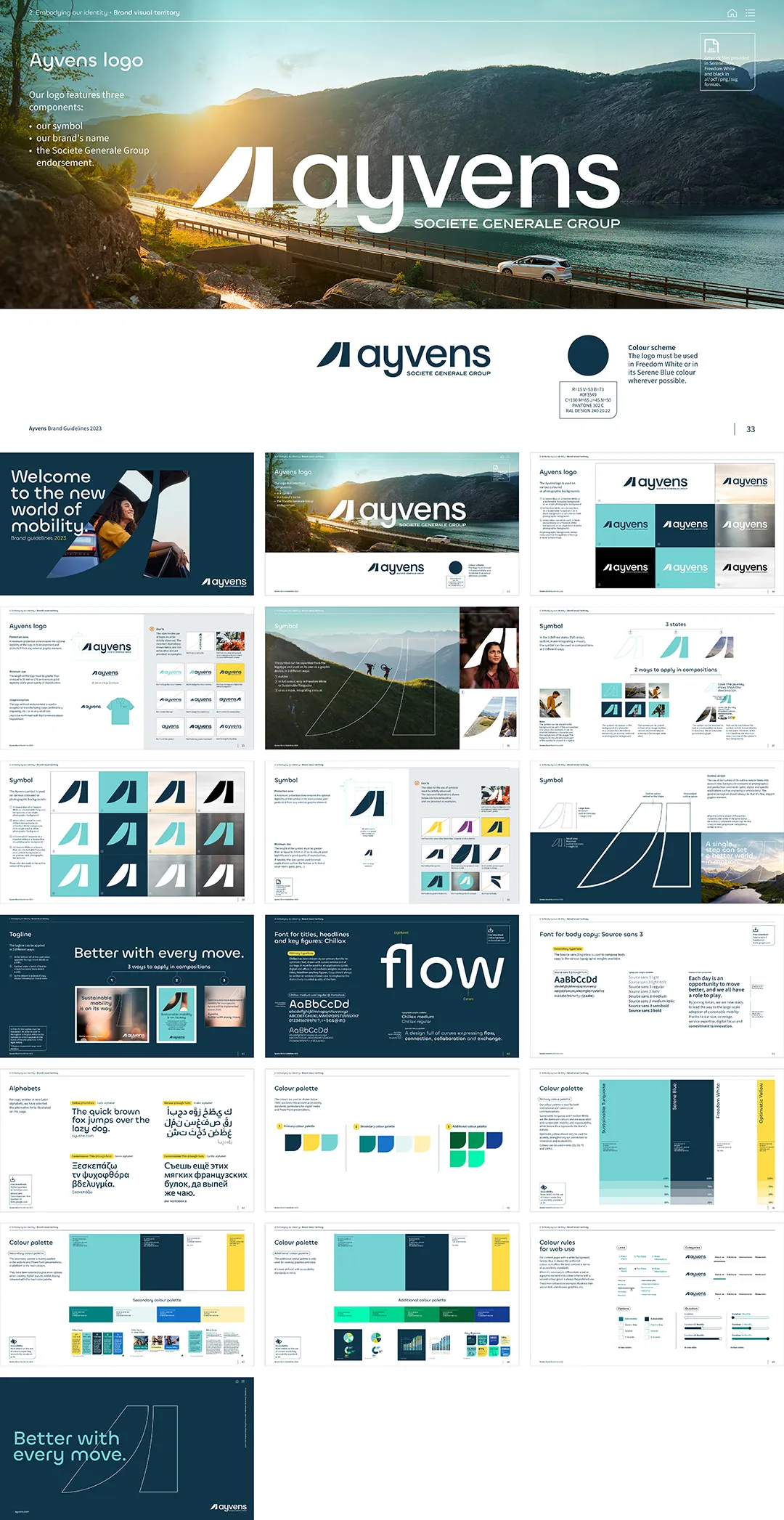 法国Ayvens汽车品牌视觉规范