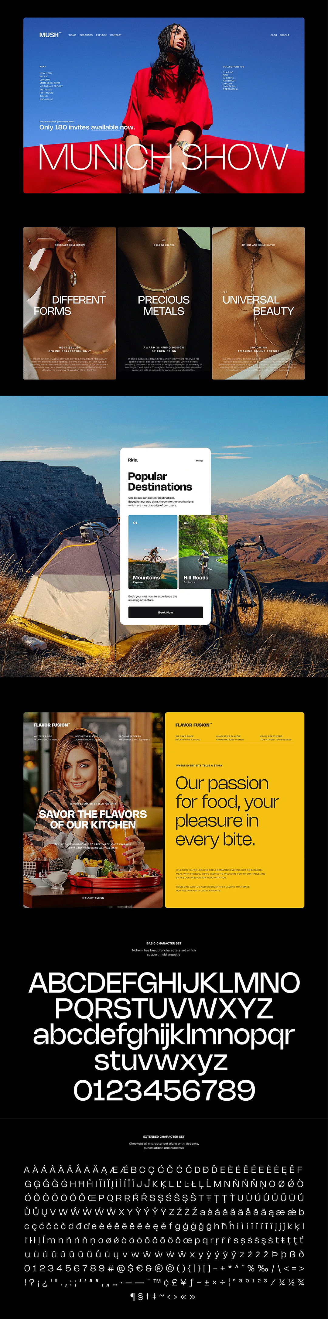 NOHEMI™无衬线英文字体