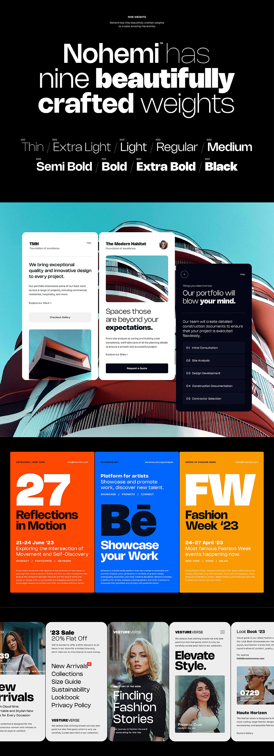 NOHEMI™无衬线英文字体