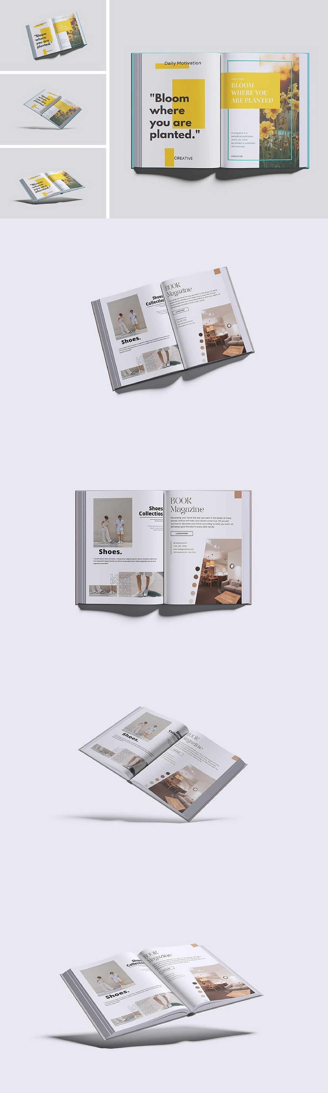 精装书籍画册样机